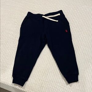 Navy blue Polo Ralph Lauren toddler sweatpants